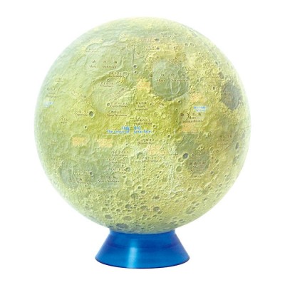 BLUE TERRA Watanabe Moon Globe Kaguya 15 1509 15cm/5.9" 1/23,000,000 Japan F/S 4582251801590  323372003107